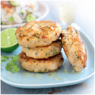 Thai-style fish cakes